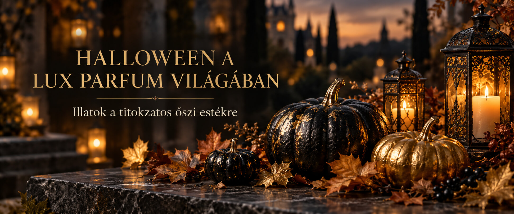 Halloween a LUX PARFUMOK
